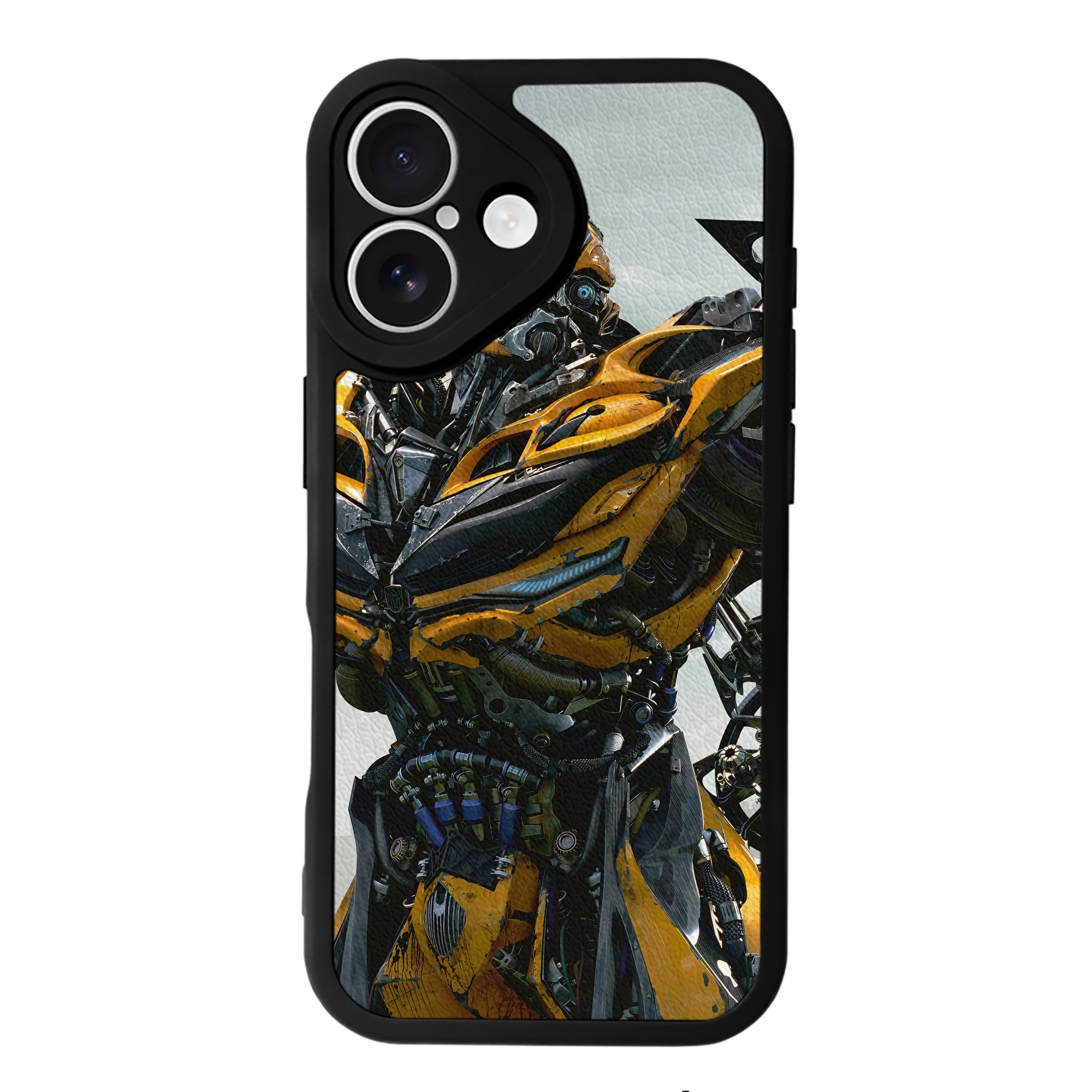 （画像用） Transformers トランスフォーマー 【iPhone 16シリーズ対応】シリコンスマホケース（レザー調） 材質：シリコン